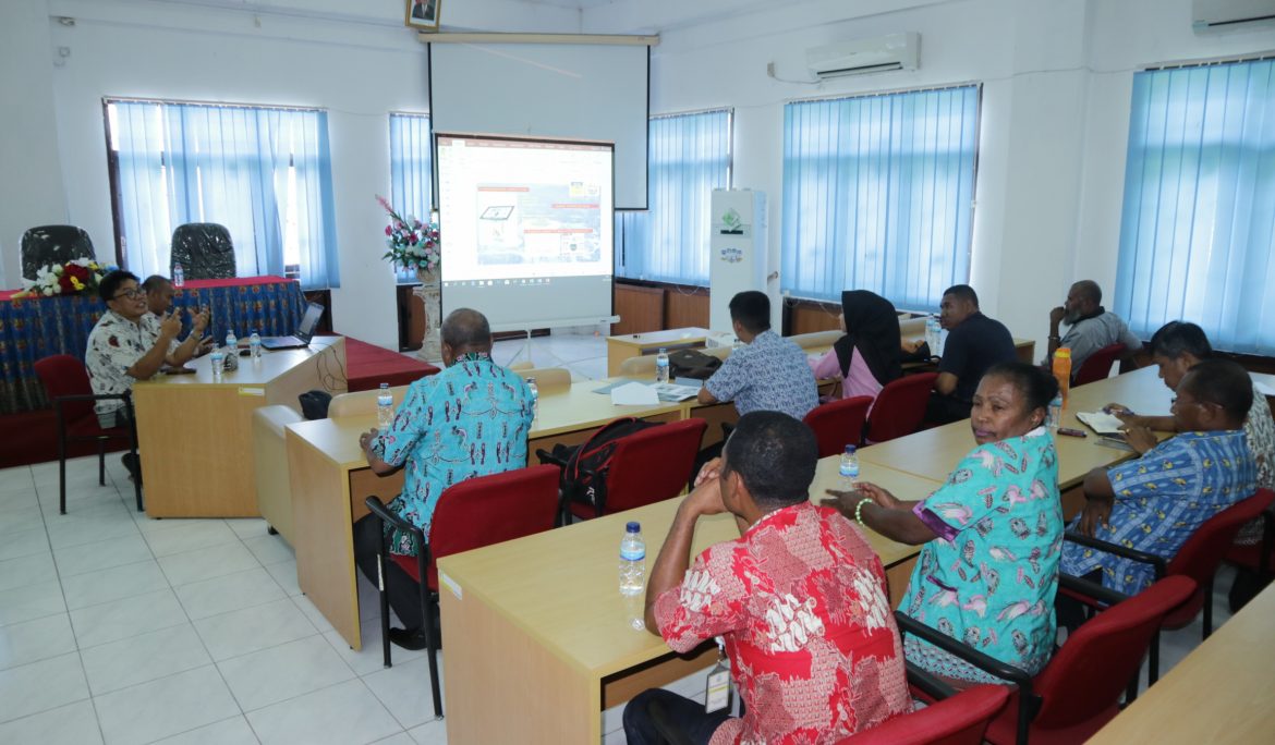 Kabupaten Dan Kota Jayapura Mantapkan SIM PON Dengan Kominfo