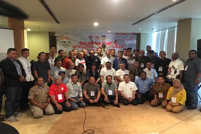 Kominfo Papua Bertemu TD Cabor Bahas Integrasikan GMS