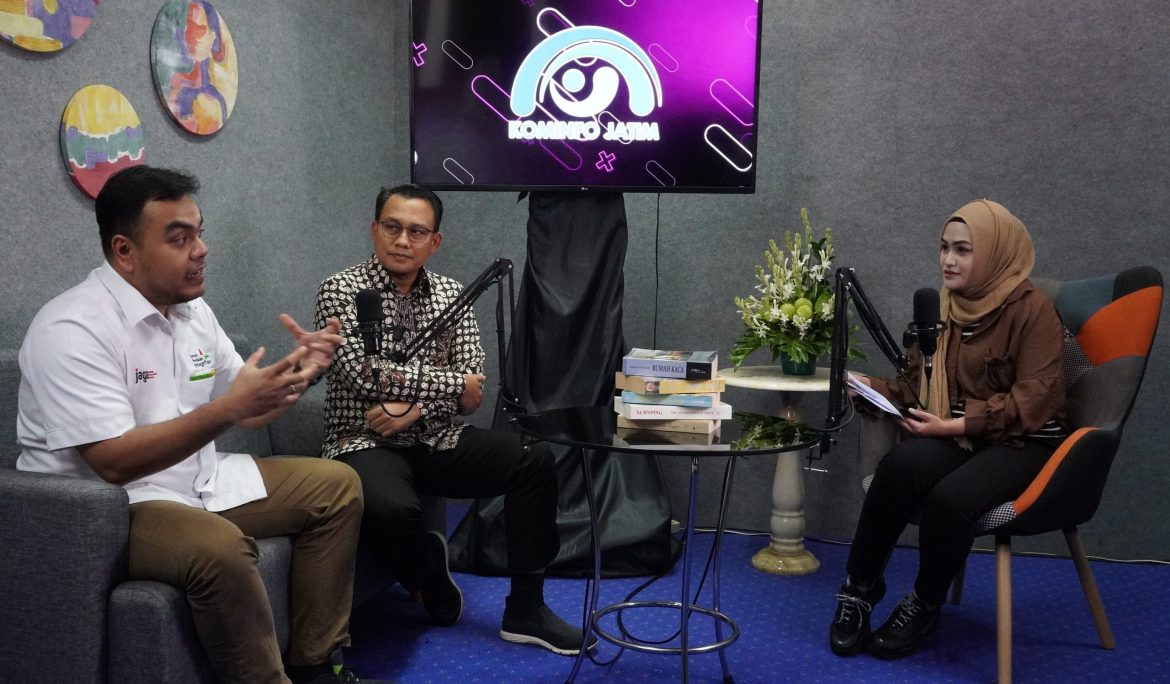 Hadir di Podcast Kominfo Jatim, KPK RI Sosialisasikan Survei Penilaian Integritas