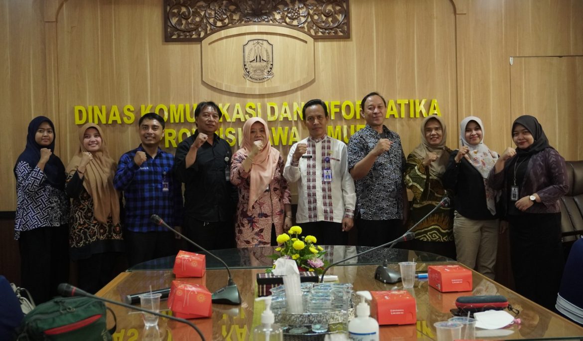 Belajar Publikasi Hingga Keamanan Informasi, Balai Bahasa Provinsi Jawa Timur Kunjungi Kominfo Jatim