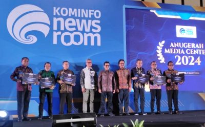 Dinas Kominfotik Gorontalo Raih Penghargaan AMC 2024