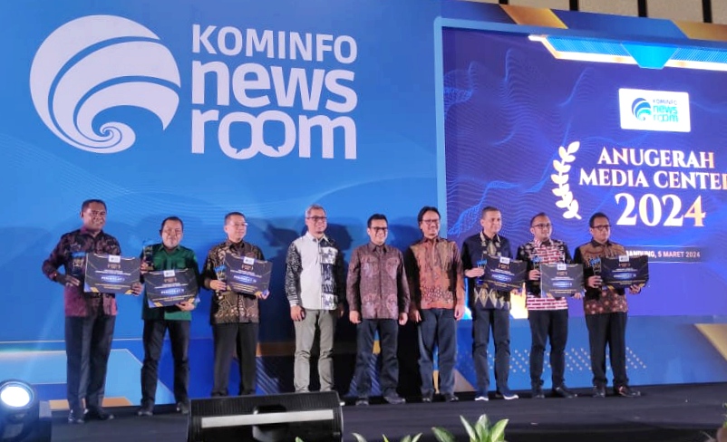Dinas Kominfotik Gorontalo Raih Penghargaan AMC 2024