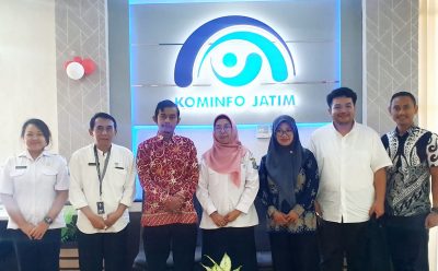 Dinas KISP Kaltara Studi Referensi Kehumasan di Kominfo Jatim